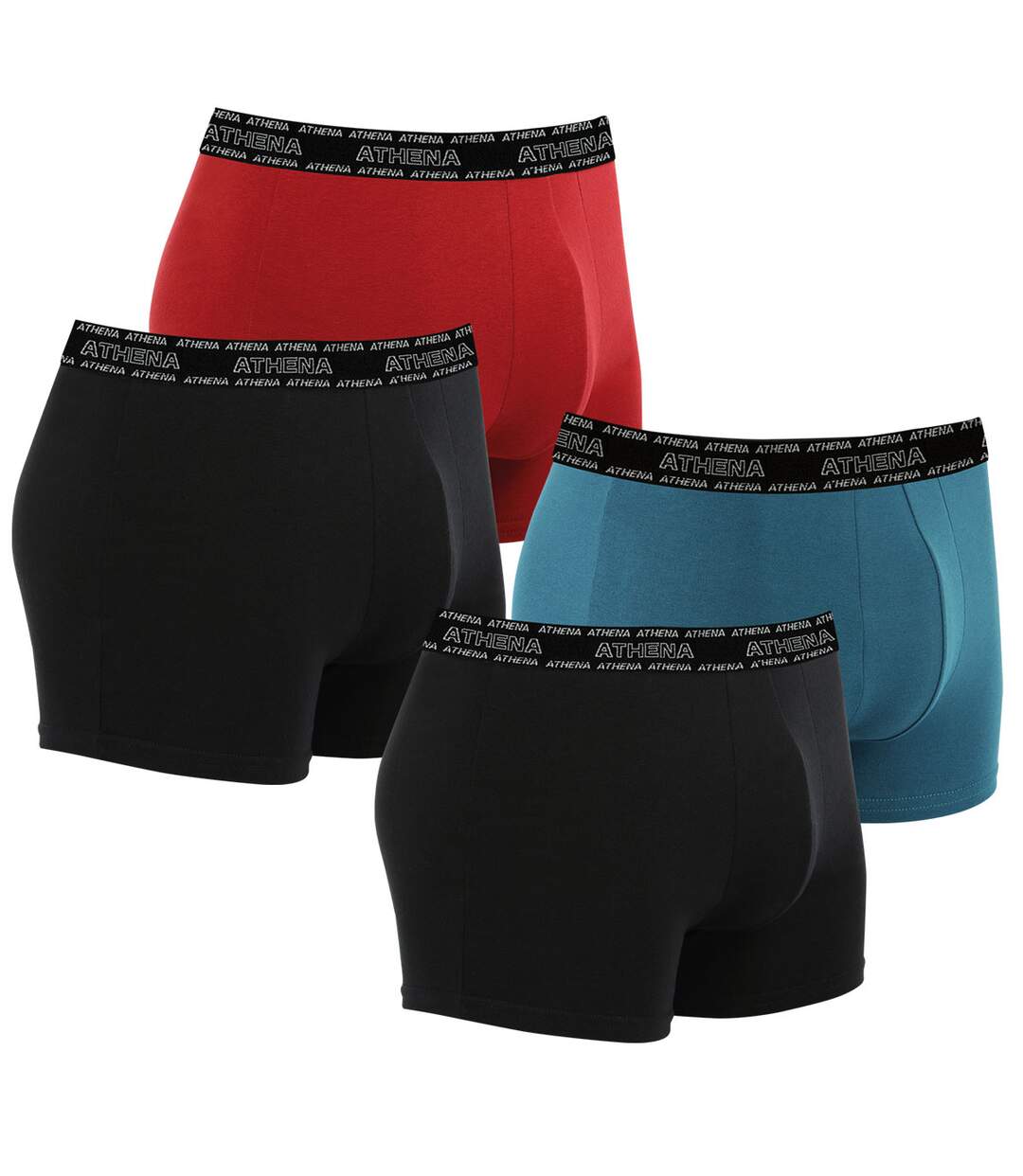 Lot de 4 boxers homme