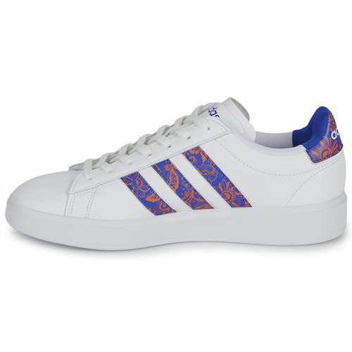 Adidas Sportswear - GRAND COURT 2.0 - Blanc / Bleu / Orange
