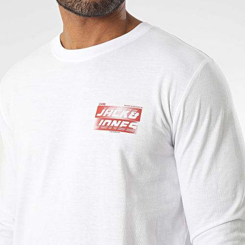 Tee Shirt Manches Longues Night Blanc