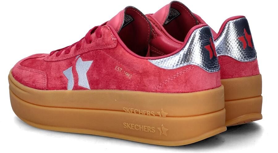 Skechers Academy Hi dames sneaker Rood
