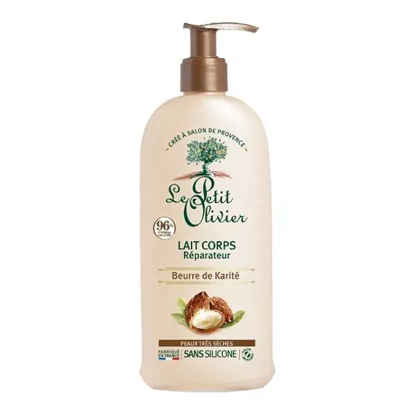 Le Petit Olivier - Lait Corps Réparateur - Beurre de Karité 250ml