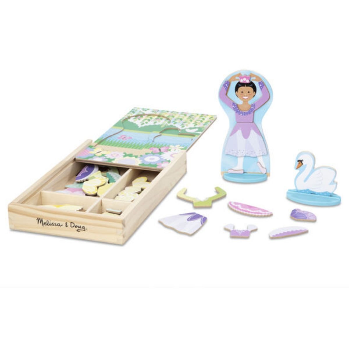 Magnetic Dress-Up Ballerina And Fairy
