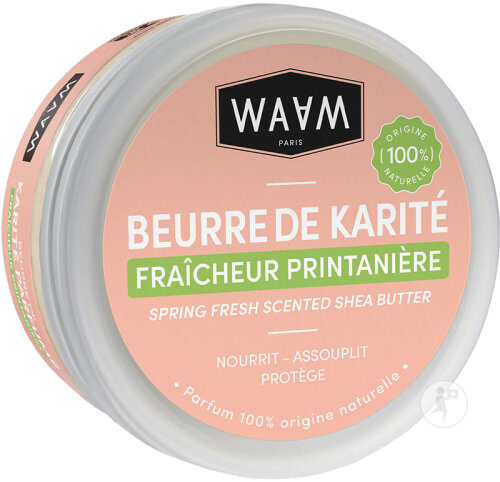 Waam Beurre De Karité Fraîcheur Printanière Pot 100ml