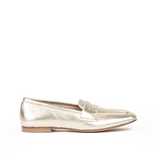 Bukela Emmy Loafers, Guld, 36