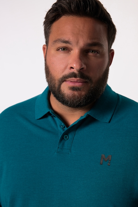 Men+ Poloshirts, 2er-Pack, Bauchfit, Basic, Piqué, Halbarm, bis 8 XL