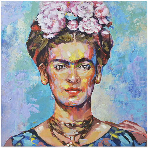 Signes Grimalt - Cuadro mujer Frida Azul