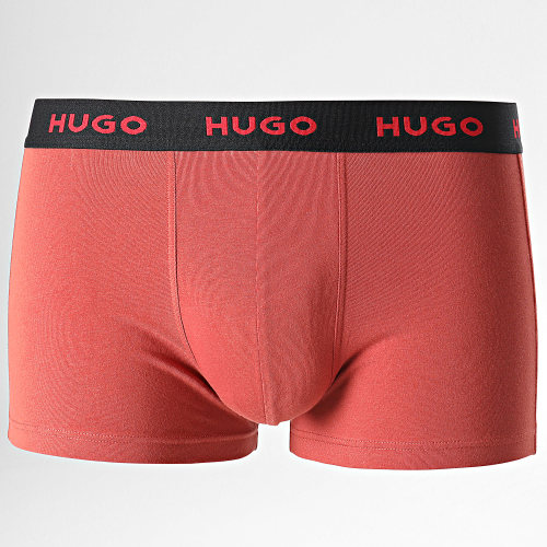 Lot De 3 Boxers 50469766 Noir Rouge Gris