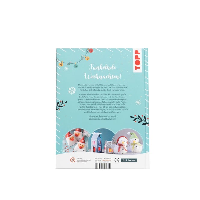 Das Weihnachts-Bastelbuch für Kids