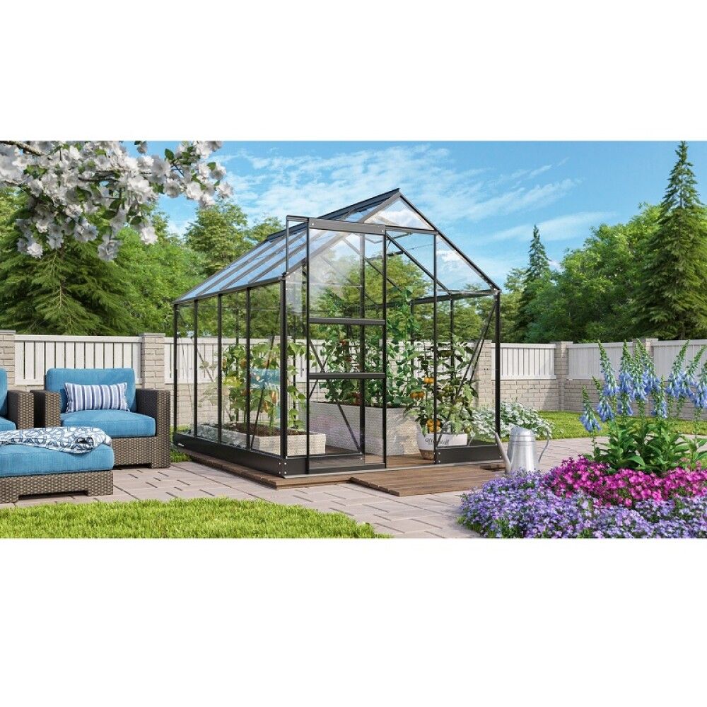 DRIVHUS VITAVIA APOLLO 5000 SVART 5M²