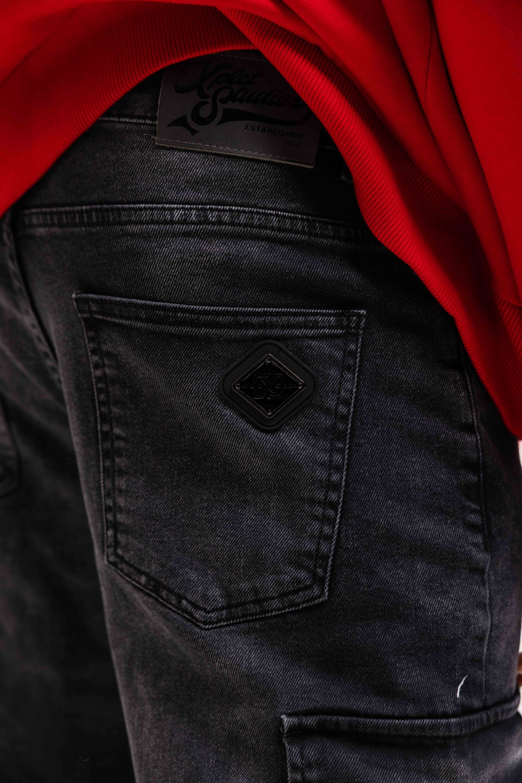 XPLCT Cargo Broek Heren Donkergrijs