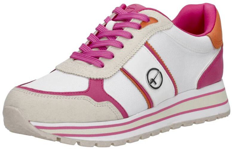 Tamaris Sneakers Laag wit