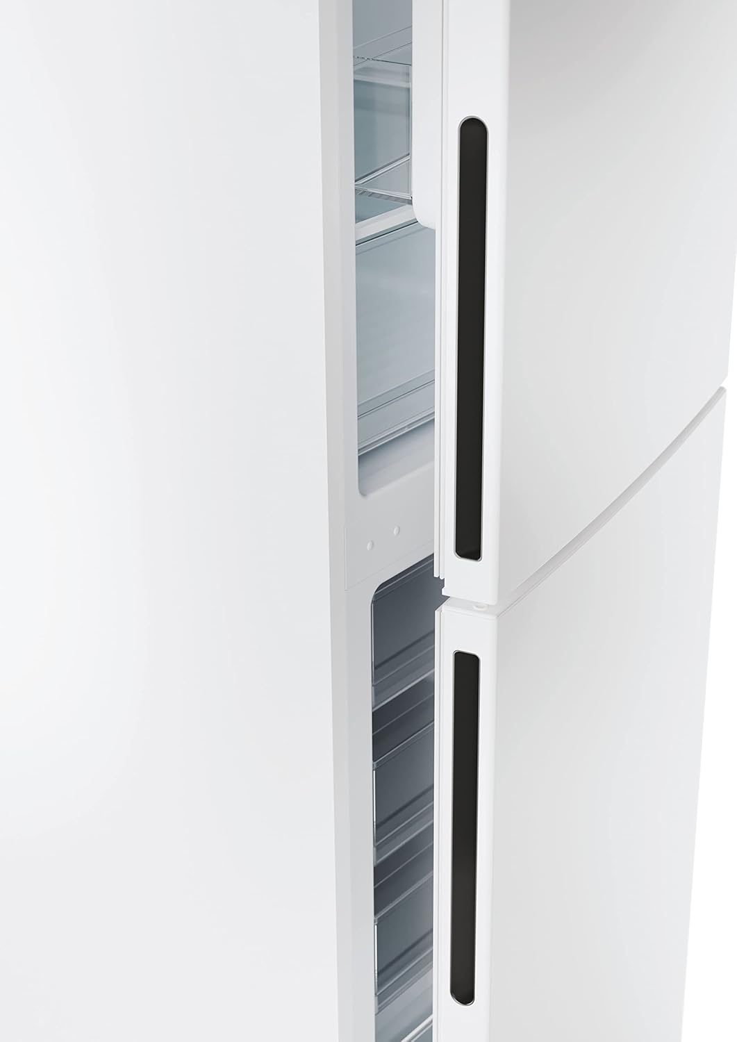 Hoover H-FRIDGE 300 HOCT3L517EW2 2D Kühl-Gefrierkombination, Freistehend, Low Frost Technologie, Elektronisches Display, Energieklasse E, Weiß