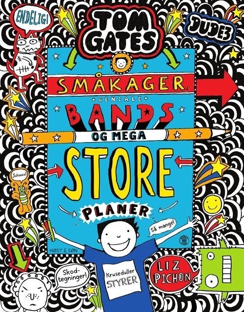 Tom Gates 14 - Småkager, Geniale Bands Og Mega Store Planer - Liz Pichon - Bog