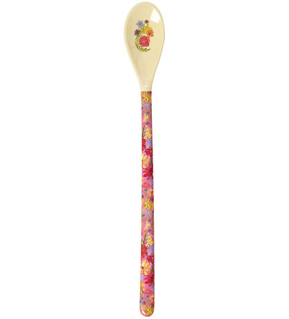 Rice Ske - Melamin - Latte - R?d/Swedish Flower