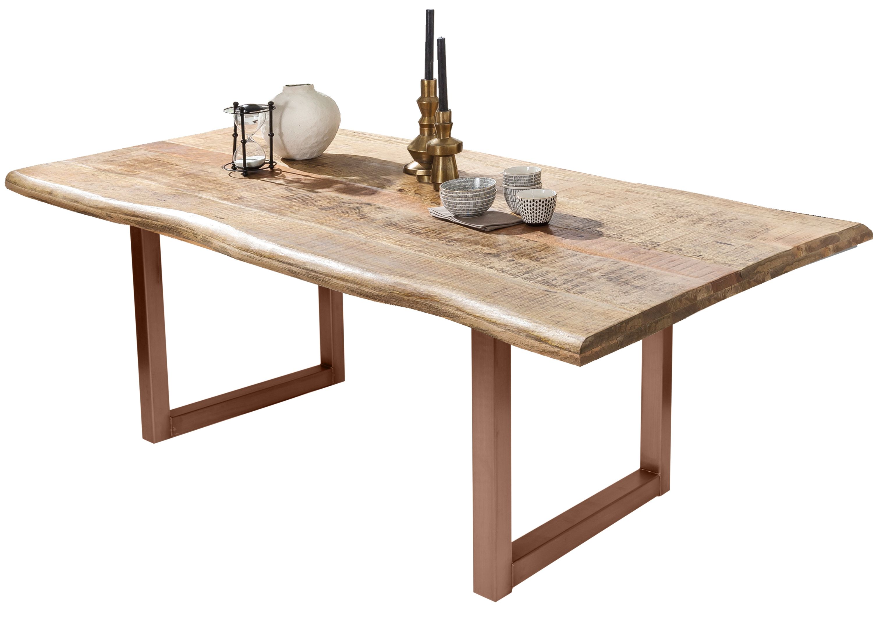 Tischplatte 100x200 Mangoholz Esstisch Schreibtisch DIY Esszimmer Küche Tisch