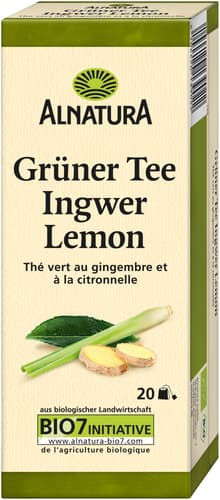 Alnatura BIO Grüner Tee Ingwer-Zitrone
