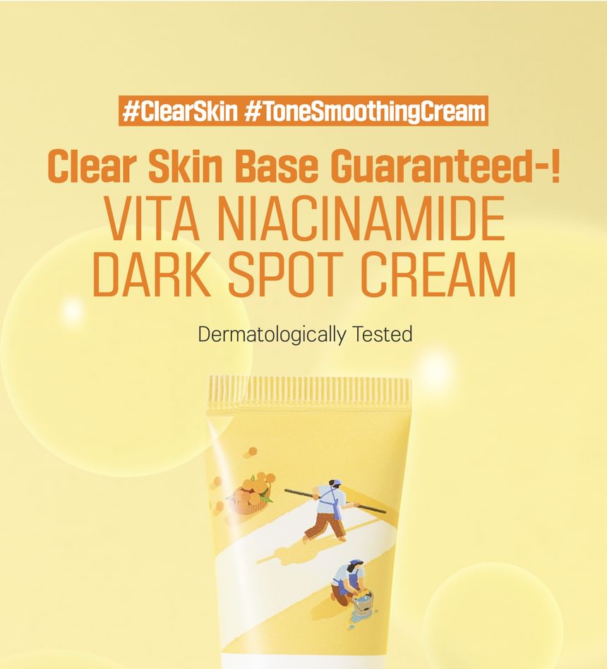 ROUND LAB - Vita Niacinamide Crème tegen Donkere Vlekken