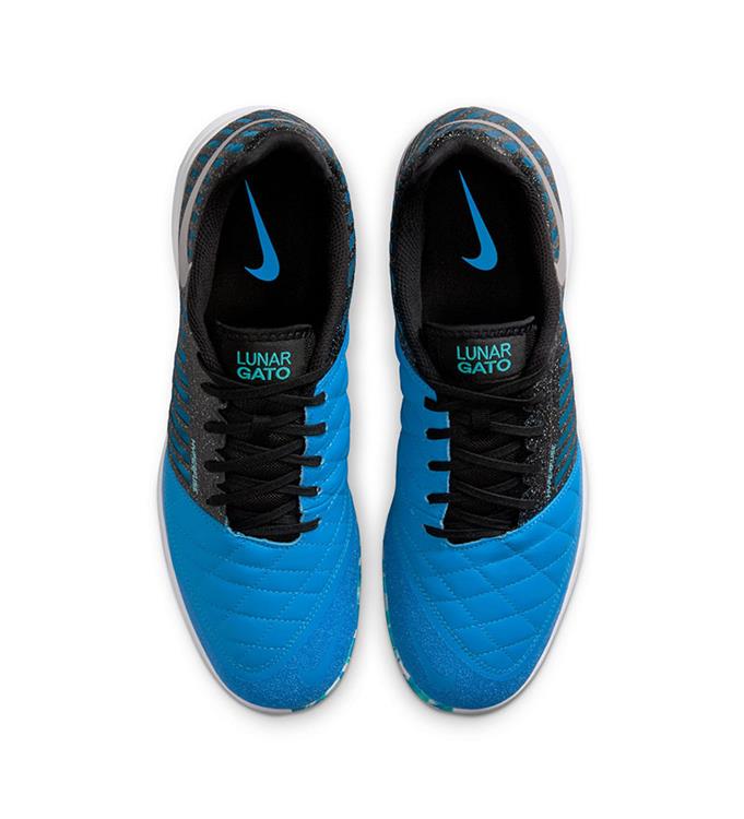 Nike Lunargato II 580456-014 METALLIC-SILVER-BLACK-NEPTUNE
