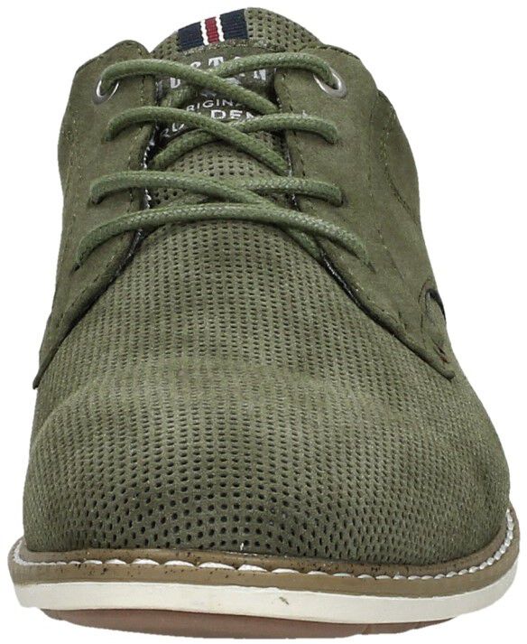 Mustang Veterschoenen Laag groen