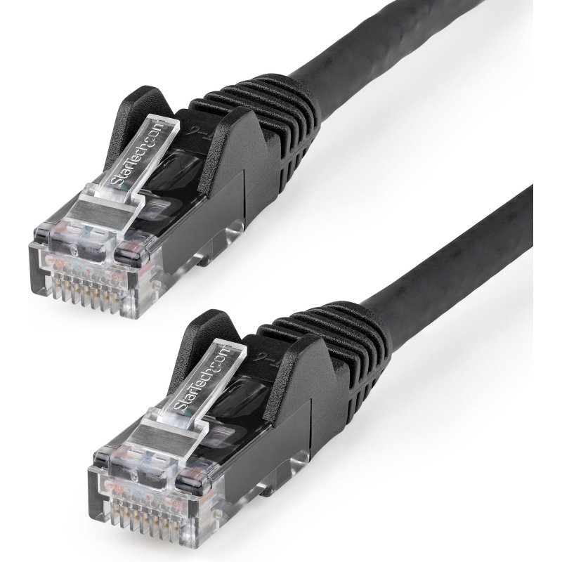 StarTech.com N6LPATCH50CMBK câble de réseau Noir 0,5 m Cat6 U/UTP (UTP)
