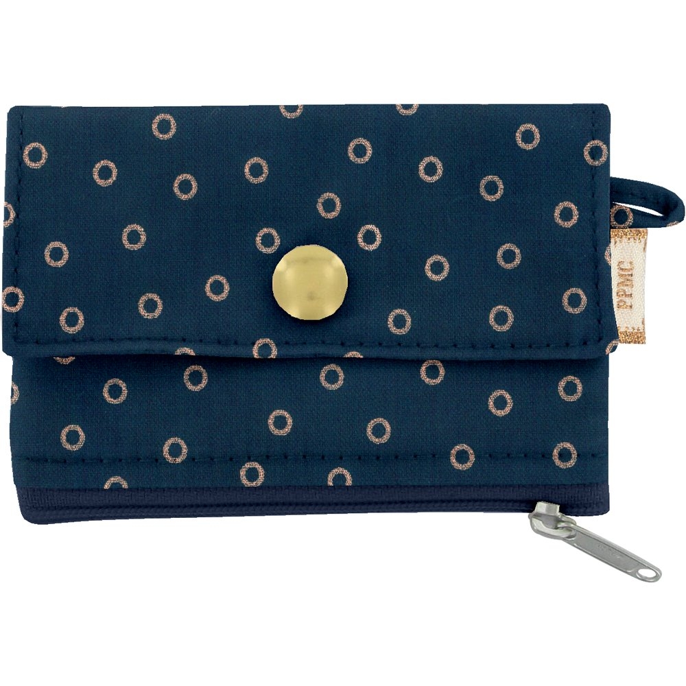 Mini Pochette Porte-Monnaie Bulle Bronze Marine