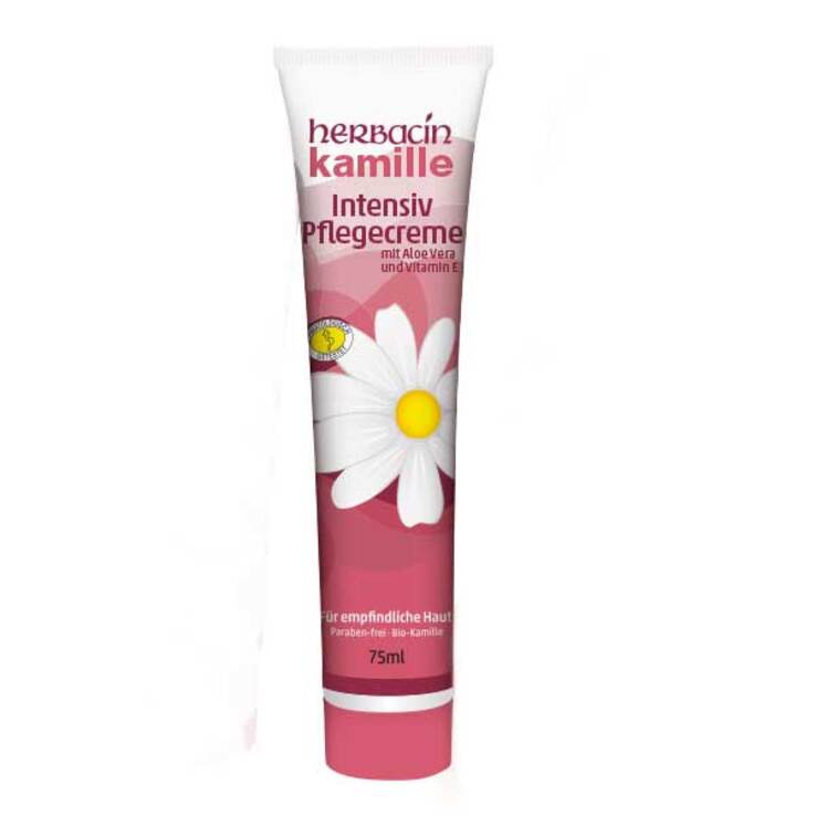 Herbacin Kamille Intensiv Pflegecreme Tube, 75 ml