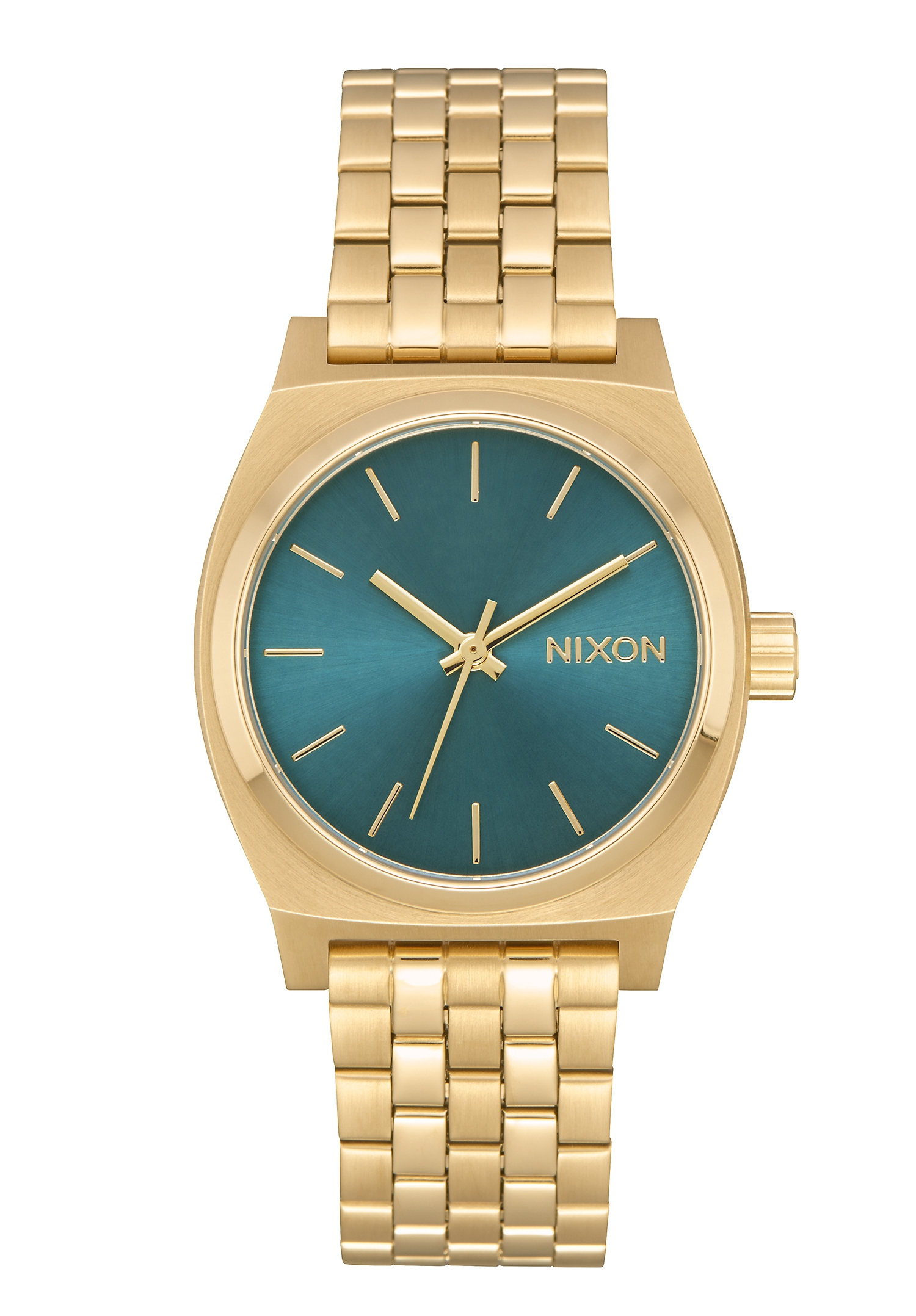 Nixon The Medium Time Teller Light Gold / Turquoise