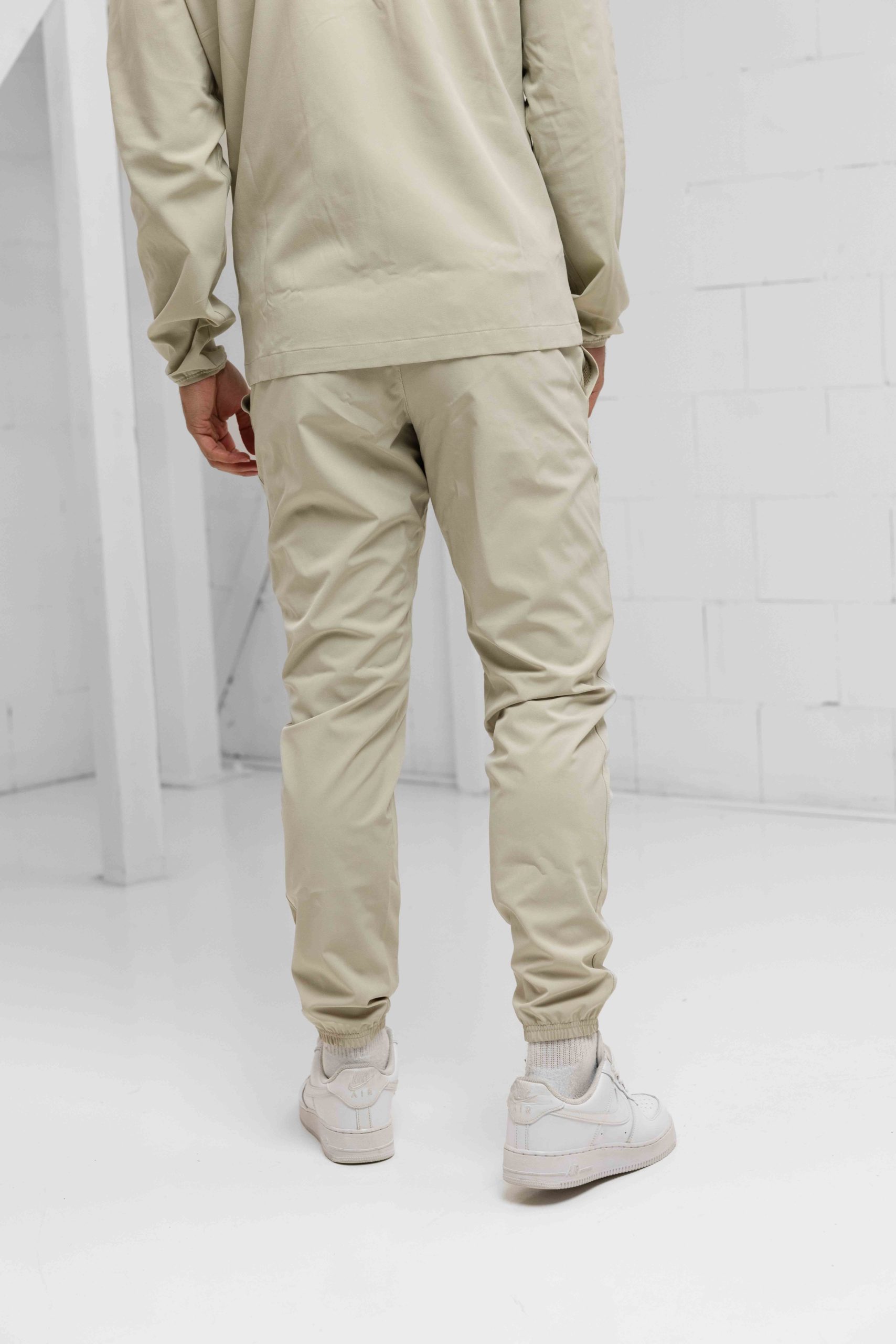 Under Armour Vibe Woven Trainingspak Heren Beige
