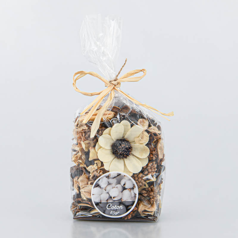 Pot pourri senteur coton+/- 185gr