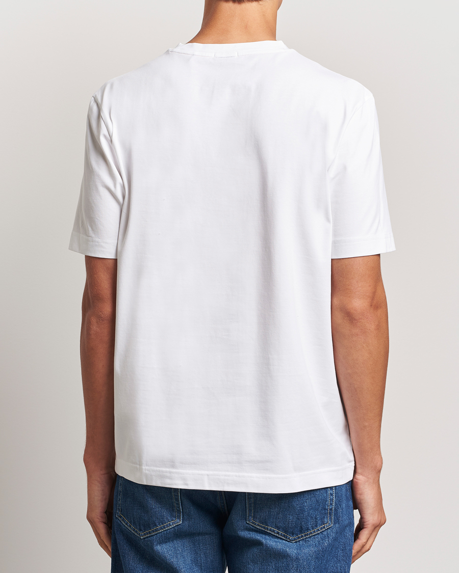 BOSS ORANGE Tchup Logo Crew Neck T-Shirt White
