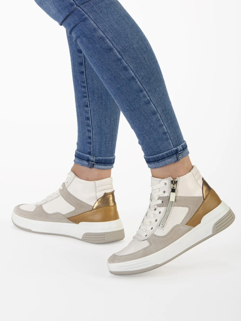 Sneaker Master cream braun