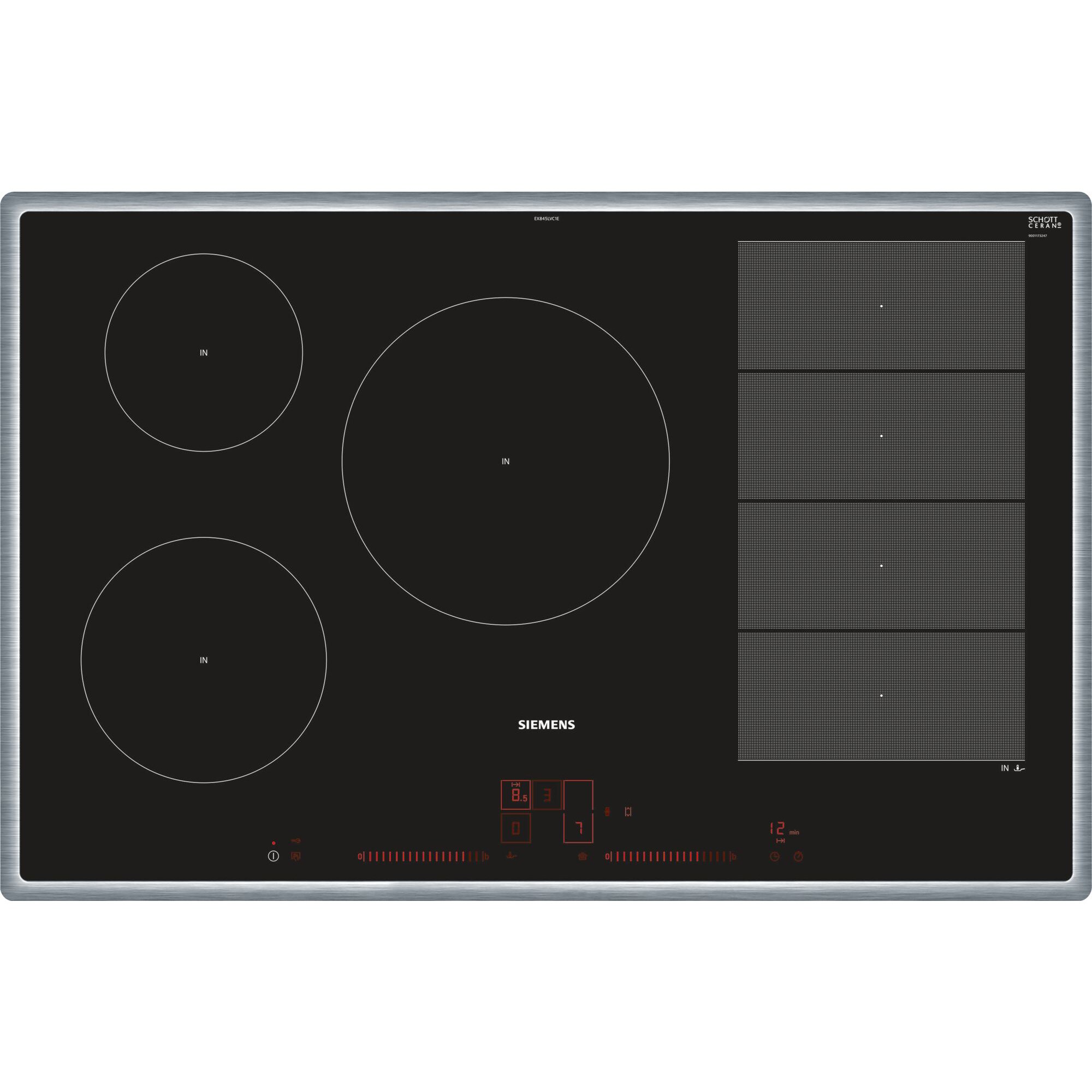 Siemens Autarkes Kochfeld EX845LVC1E iQ700