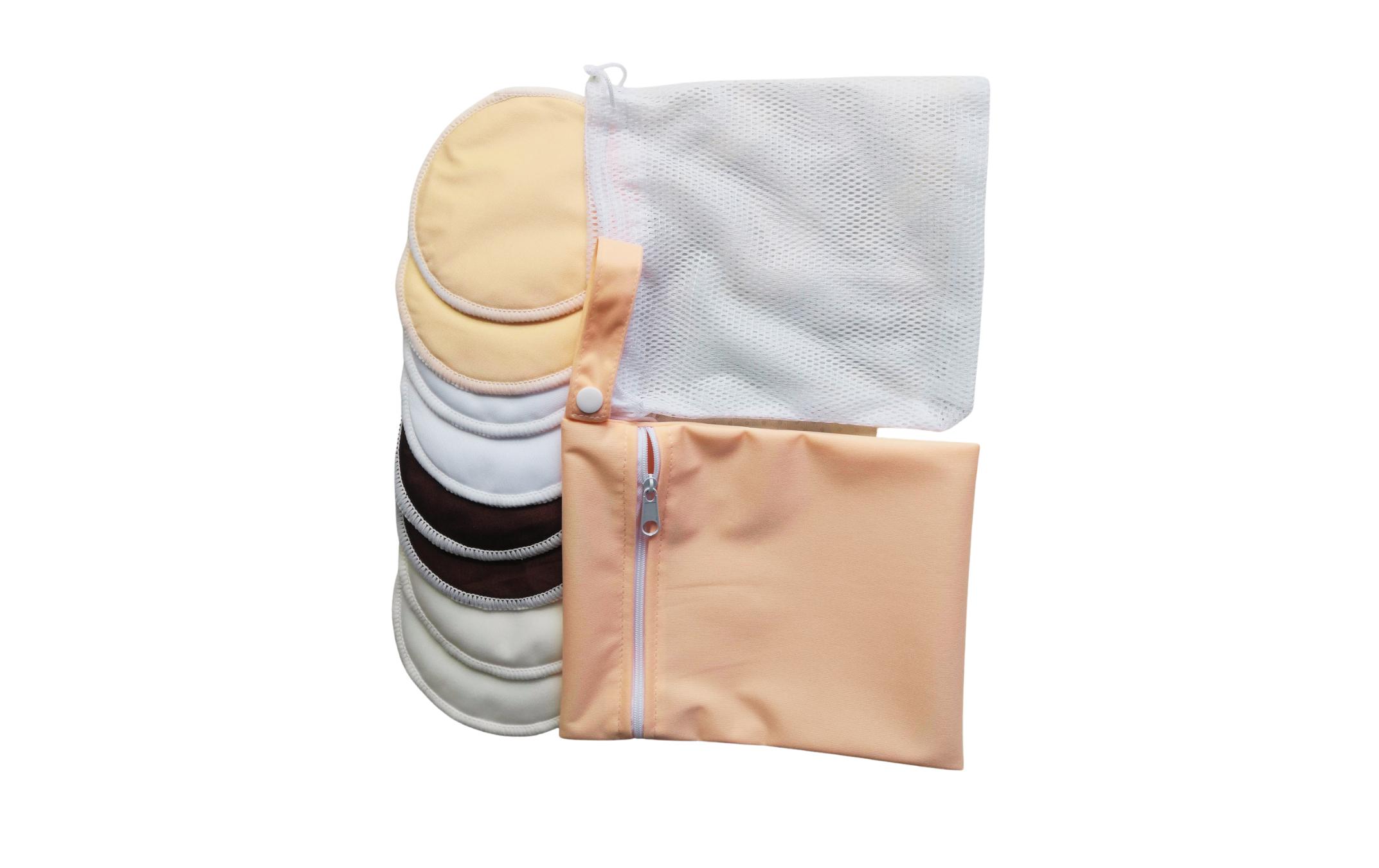 Waschbare Stilleinlagen 8 Stk.Waschbare Stilleinlagen 8er Pack Wasch und Tragetasche