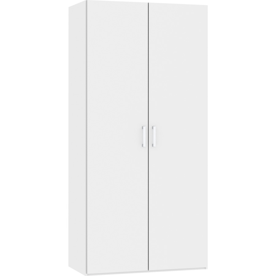 Schrank Schweizer 109 weiss, mit Spiegel