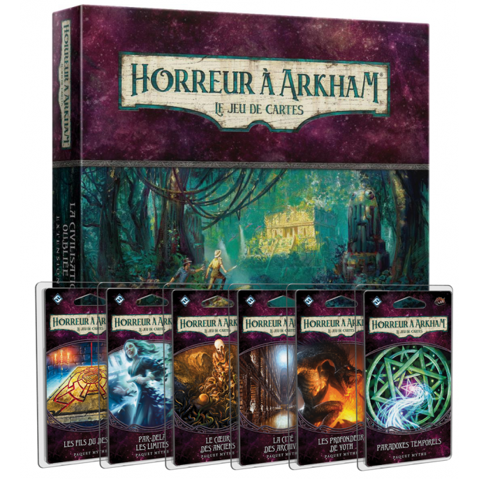 Pack Arkham JCE : Intégrale La Civilisation Oubliée
