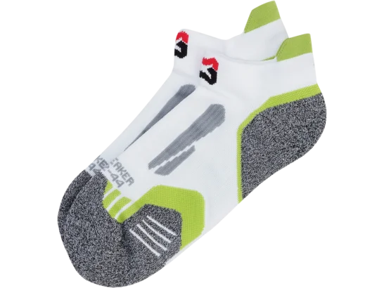 Chaussettes sneakers de travail Würth MODYF blanches/vertes