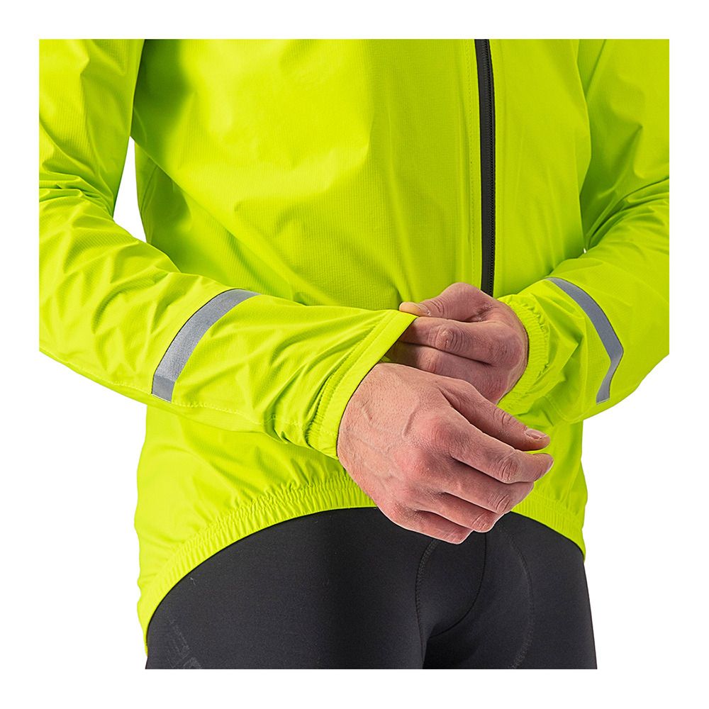 Castelli EMERGENCY 2 RAIN - Veste Homme electric lime