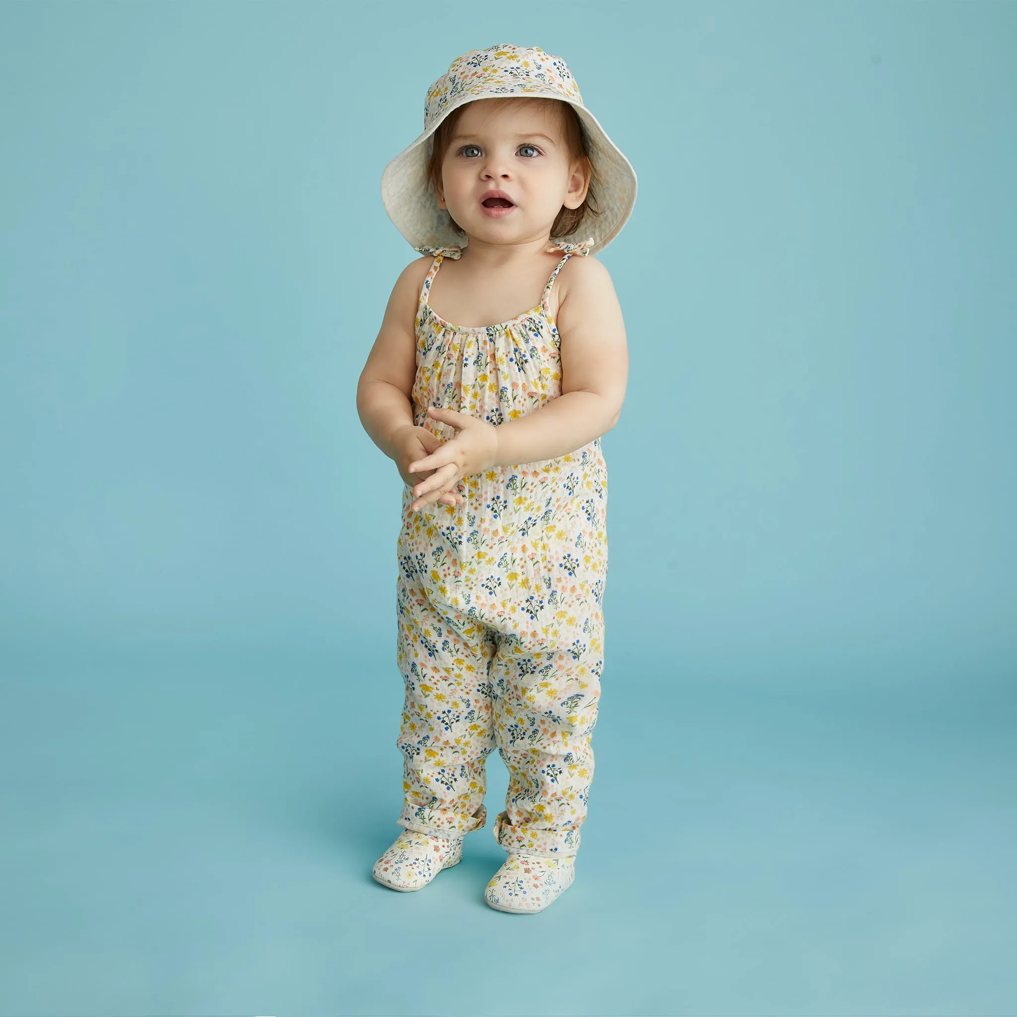 Rise Little Earthling Combinaison Fleurs 0-24mois
