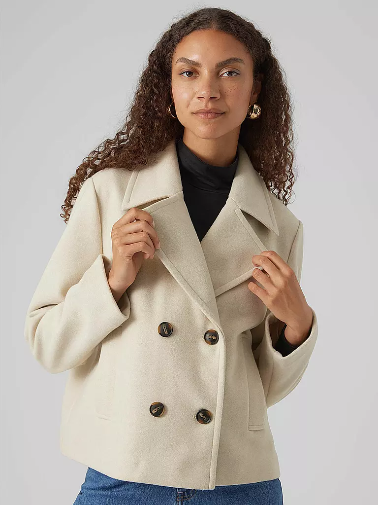 VERO MODA Jacke VMVINCEMIA beige