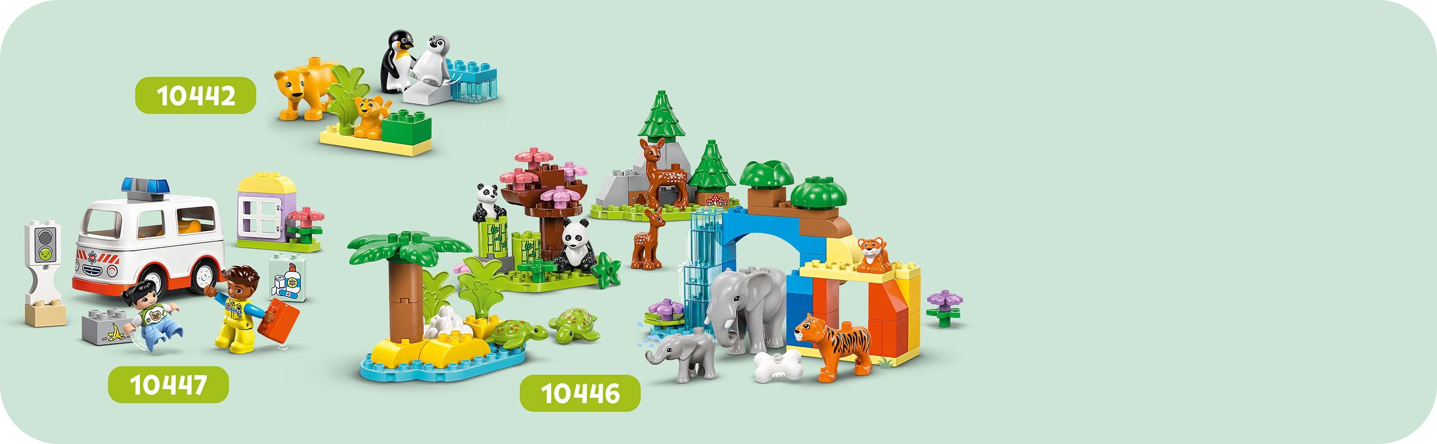 LEGO - DUPLO Town - Første gang: Besøg hos lægen (10449)