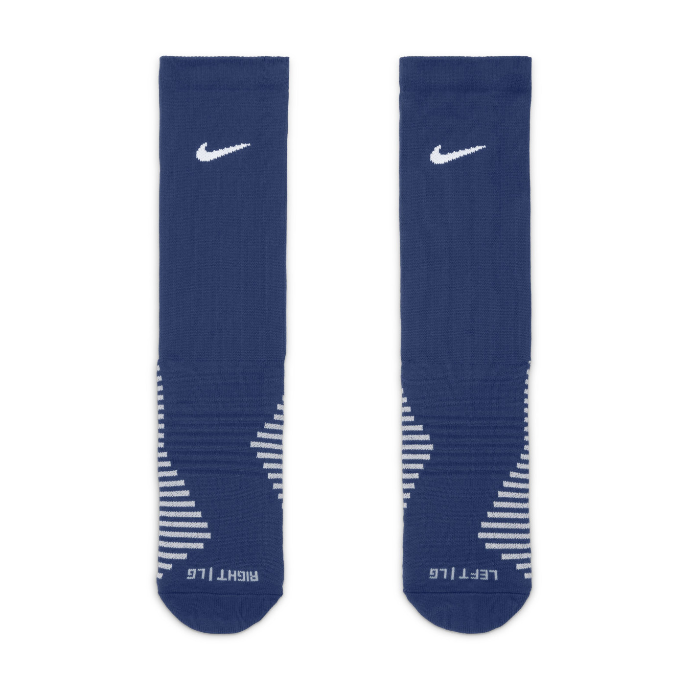 Nike Strike Korte Voetbalsokken Donkerblauw Wit