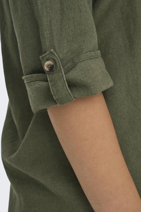 Jacqueline de Yong groene dames blouse
