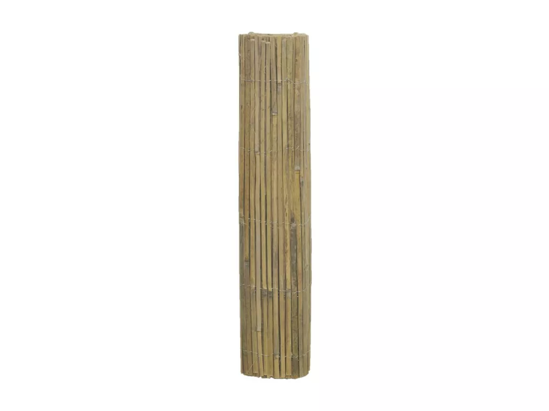 Canisse en bambou naturel - 1 x 5m [A l'unité]