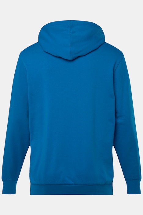 Men+ Hoodie, Print-Motiv, Kapuze, Kängurutasche, bis 8 XL