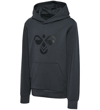 Hummel Kapuzenpullover - HmlCuatro - Asphalt/Black