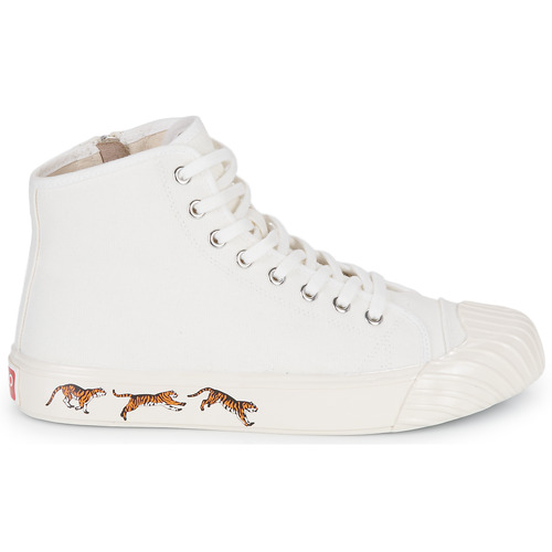 Kenzo - KENZOSCHOOL HIGH TOP SNEAKERS Blanco
