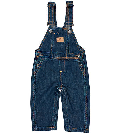 Copenhagen Colors Latzhosen - Dark Indigo Blue Gewaschen