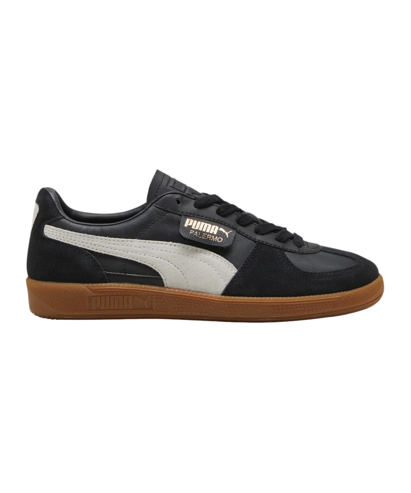 PUMA Palermo Lth Schwarz Grau F03
