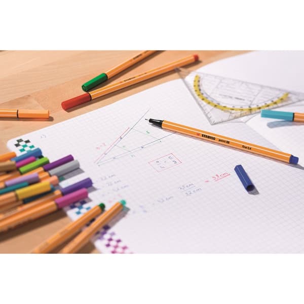 Fineliner Point 88 20 farger Stabilo