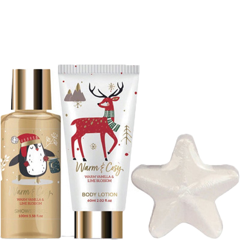 Mini traineau de bain - Warm & Cosy - 3 produits